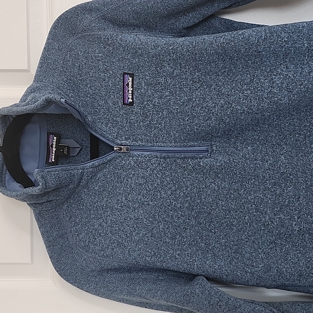 Patagonia 1/4zip LG womens sweater